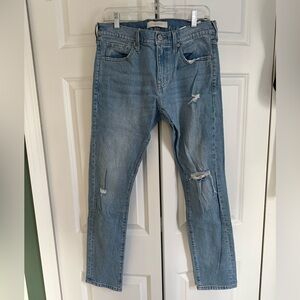 Pacific Sunwear Light Blue Slim Straight Men's Jeans